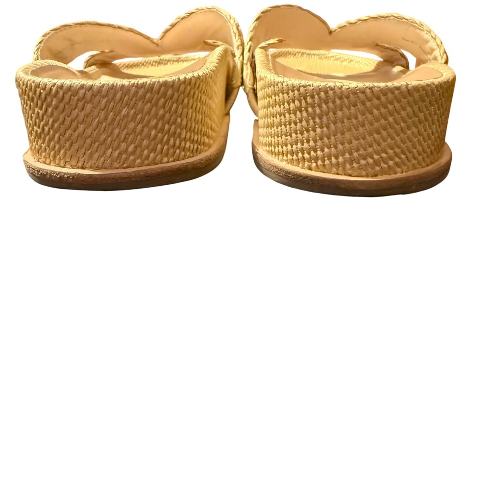 Dolce Vita Selda Slip On Neutral Raffia Slide 8.5 Vacation, Beach, Summer - Picture 6 of 11